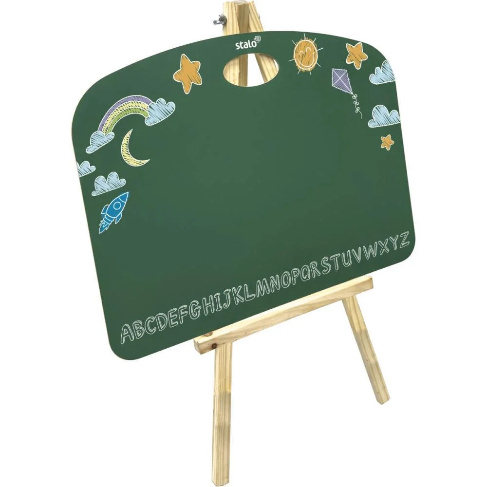 Lousa Infantil C/Cavalete Alfabeto 45X57Cm Stalo (Unidade) - imagem 2