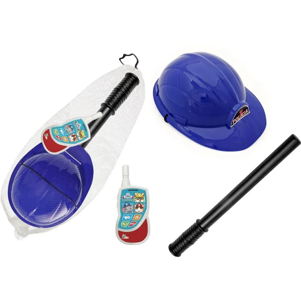 Fantasia Acessorio Kit Policia Leplastic (Pct.c/03) - imagem 3