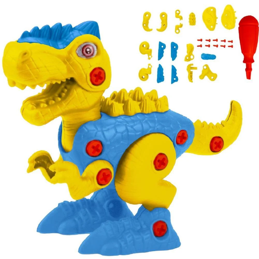 Brinquedo Para Montar T-Rex Monta E Desmonta Homeplay (Unidade) - imagem 3