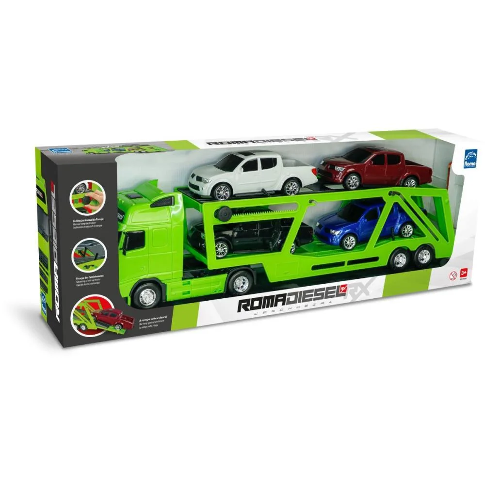 Caminhao Romadiesel Rx Cegonheira 80Cm. Roma (Unidade) - imagem 8