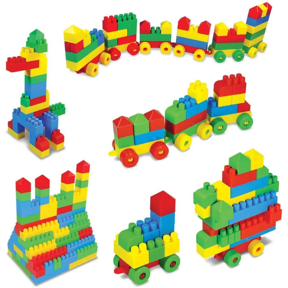 Brinquedo Para Montar Meu Mundo Criativo 96Pcs Ggb Plast - imagem 3