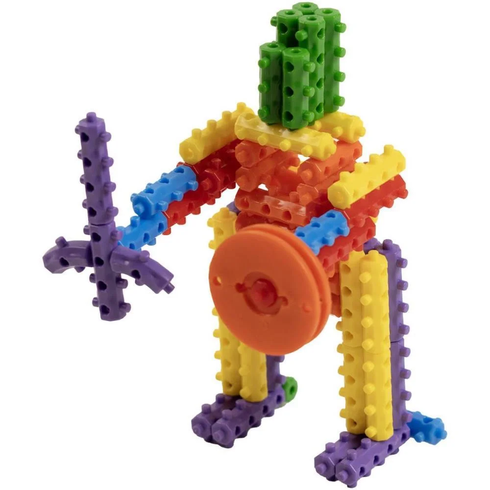 Brinquedo Para Montar Meu Mundo Criativo 96Pcs Ggb Plast - imagem 5