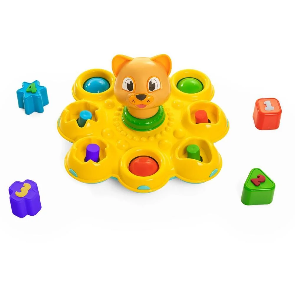 Brinquedo Educativo Pula Bloco C/Som Tateti - imagem 5