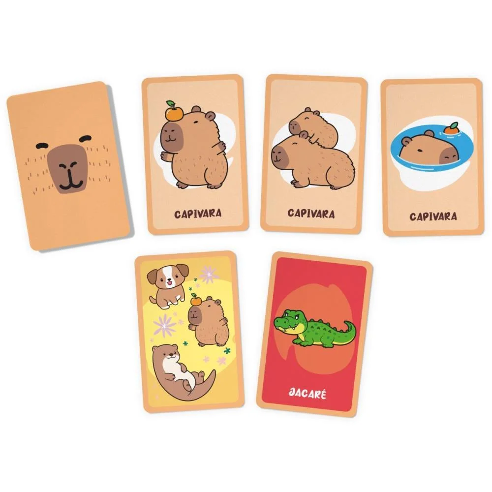 Jogo De Cartas Eu Vi! Capivaras Copag - imagem 3