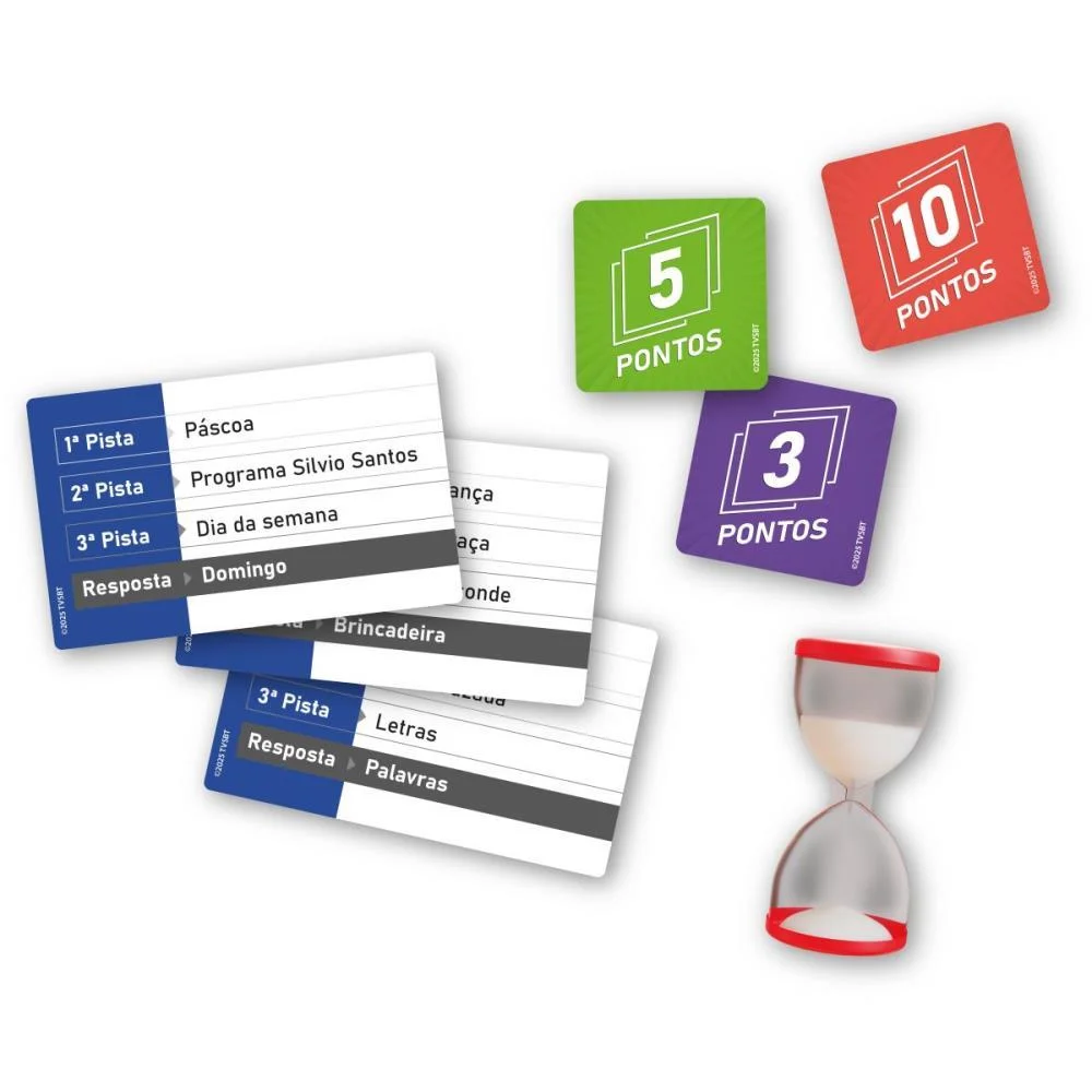 Jogo De Cartas Jogo Das 3 Pistas Pais E Filhos (Unidade) - imagem 3