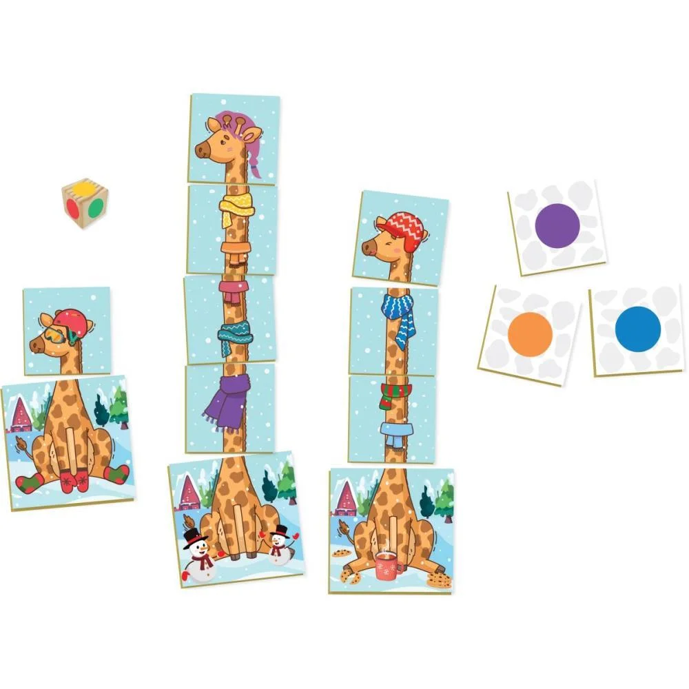 Brinquedo Pedagogico Madeira O Pescoco Da Girafa Nig Brinquedos (Unidade) - imagem 3