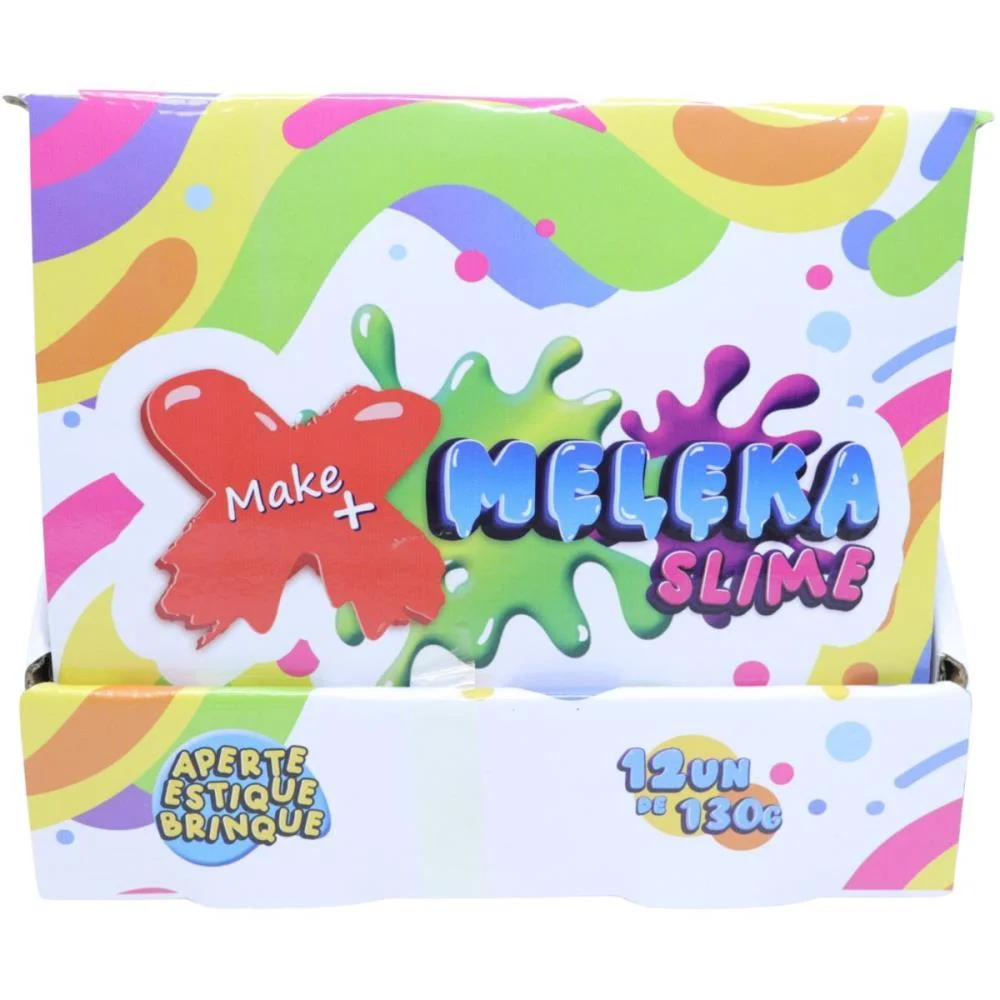 Slime Meleka Sortido 130G Make+ (Dp.c/12) - imagem 4