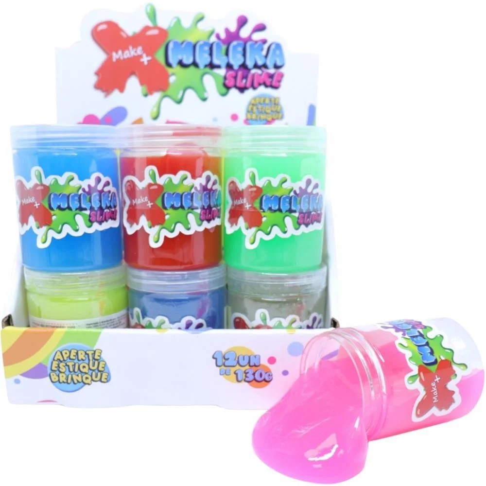 Slime Meleka Sortido 130G Make+ (Dp.c/12) - imagem 5