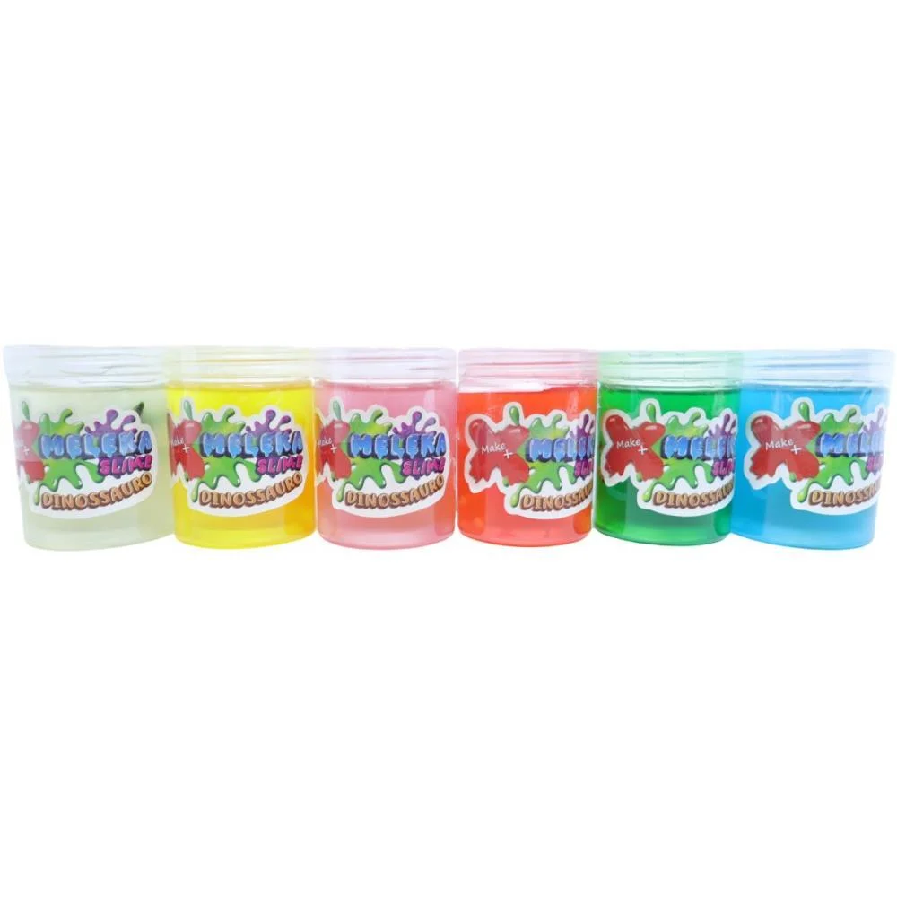 Slime Meleka Dinossauro Sortido 130G Make+ (Dp.c/12) - imagem 4
