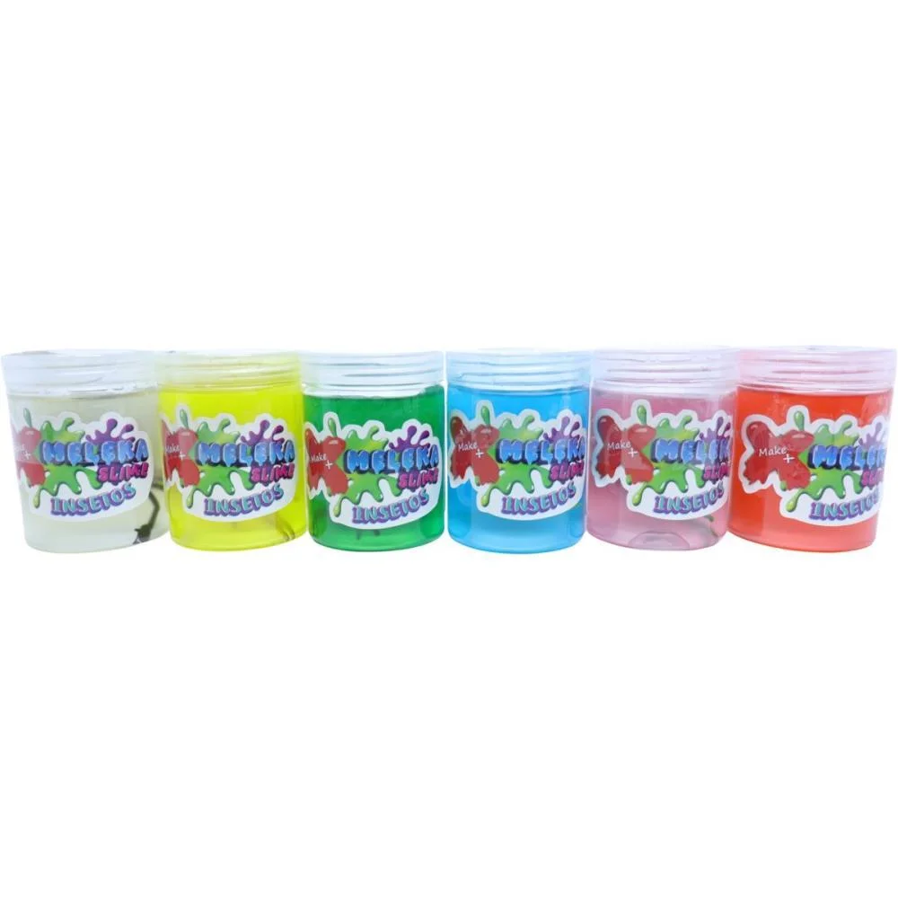 Slime Meleka Insetos Sortidos 130G Make+ (Dp.c/12) - imagem 3
