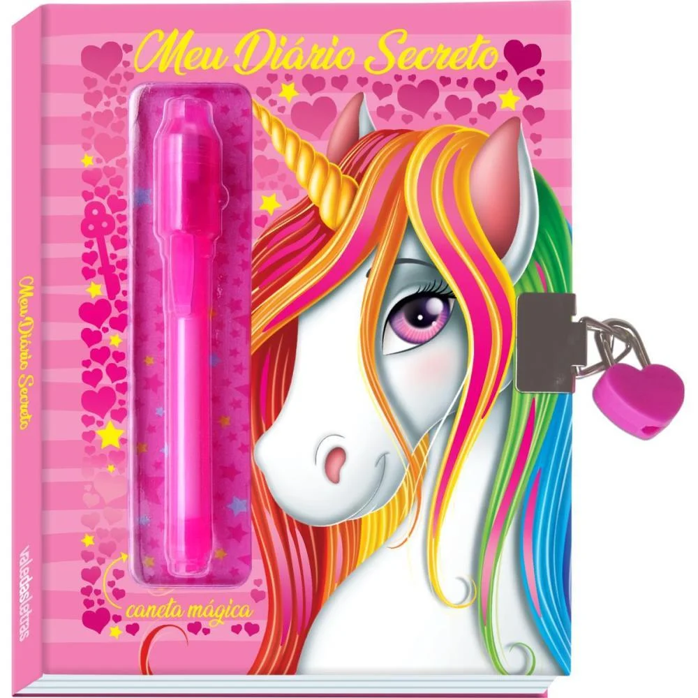 Diario Meu Diario Secreto Unicornio Vale Das Letras (Unidade) - imagem 2