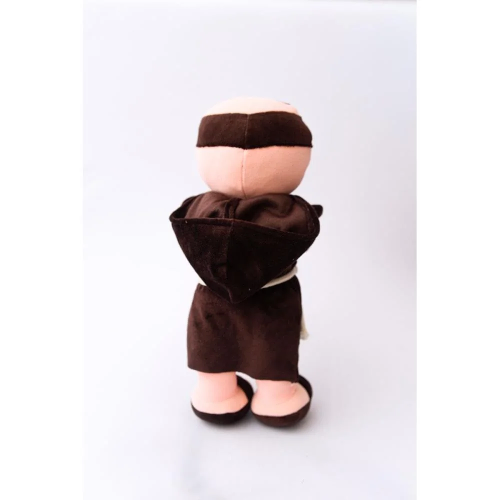 Boneca De Pelucia Religioso Santo Antonio 32Cm Zip - imagem 4