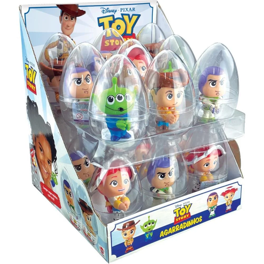 Boneco E Personagem Toy Story Agarradinho No Ovo Lider (Unidade) - imagem 2