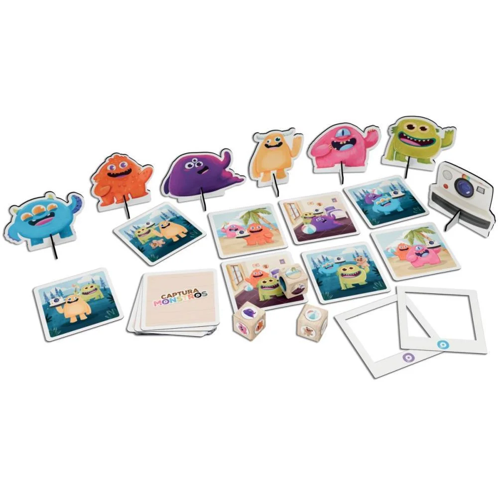 Jogo De Cartas Captura Monstros Nig Brinquedos (Unidade) - imagem 5