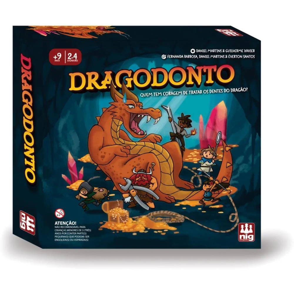 Jogo De Tabuleiro Dragodonto Nig Brinquedos (Unidade) - imagem 2