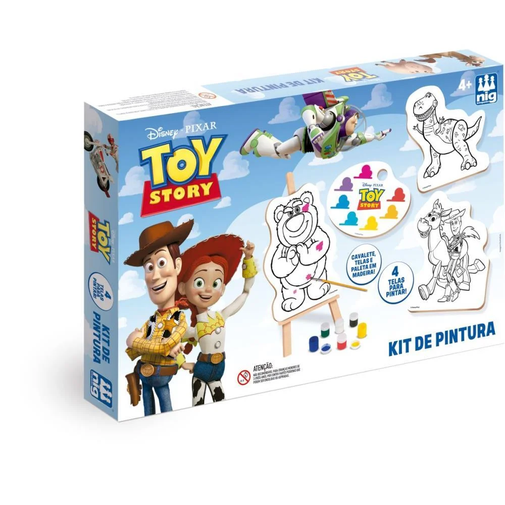Brinquedo Para Colorir Toy Story Kit Pintura Nig Brinquedos (Unidade) - imagem 2