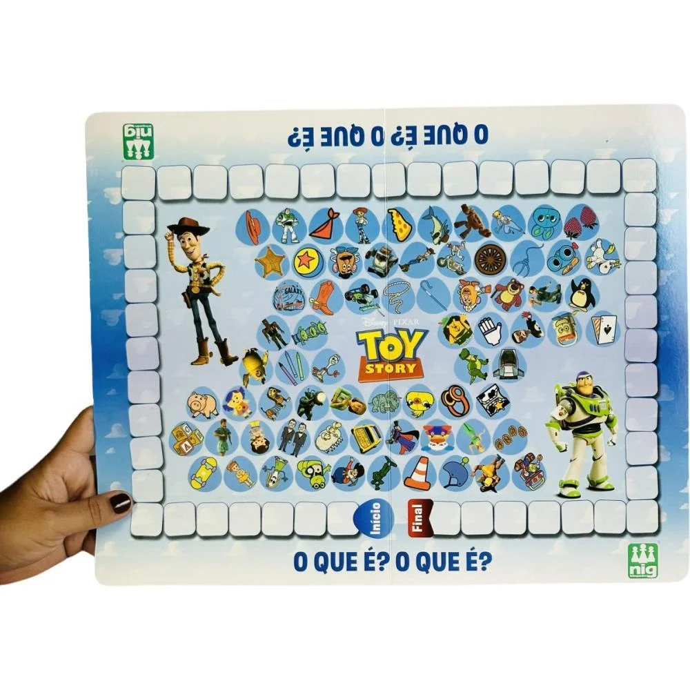 Jogo De Tabuleiro Toy Story O Que E O Que E Nig Brinquedos (Unidade) - imagem 4