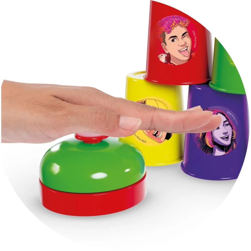 Jogo De Cartas Dos Rosa Batalha Dos Copos Nig Brinquedos (Unidade) - imagem 4