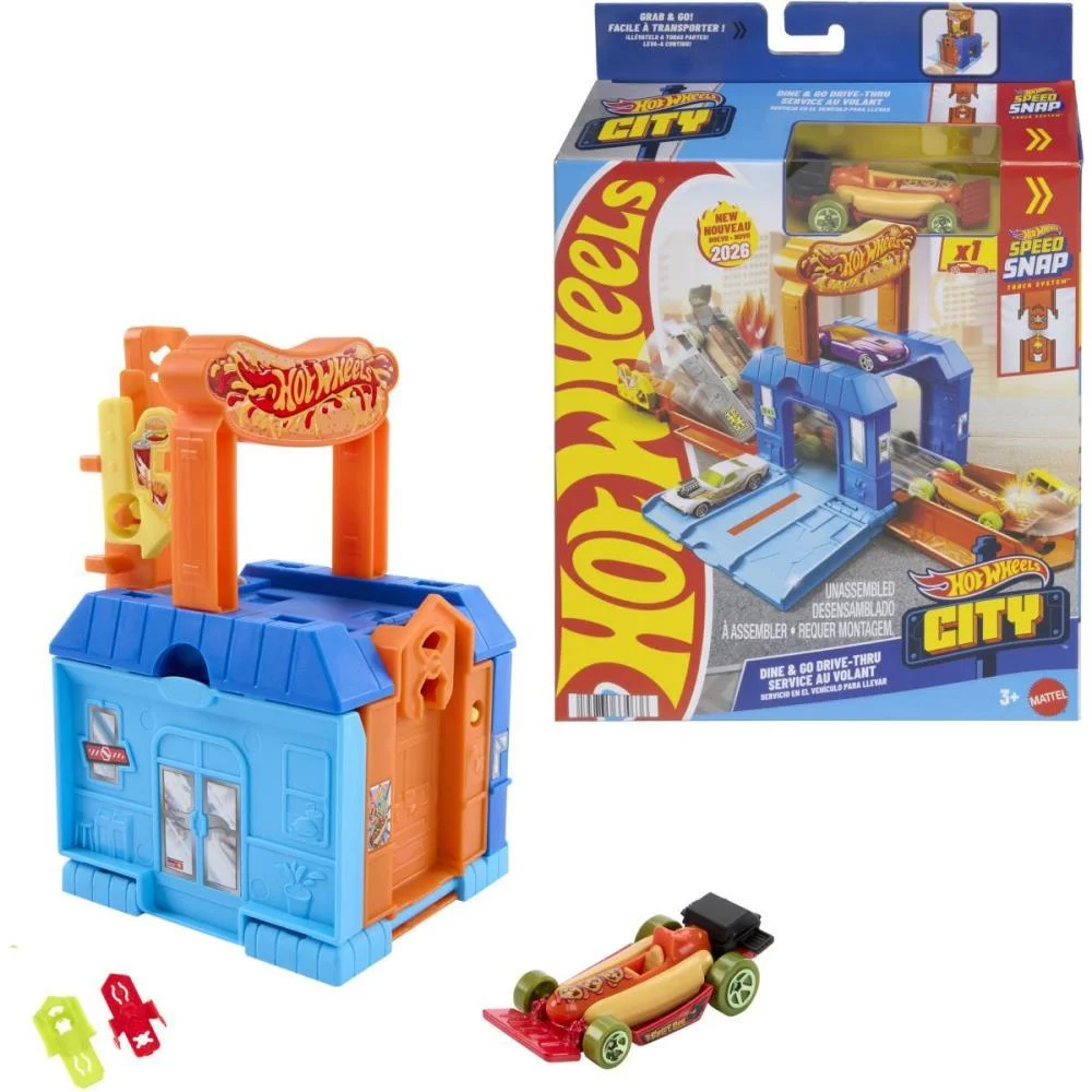 Hot Wheels Pista City Cj Surpresa (S) Mattel (Unidade) - imagem 2