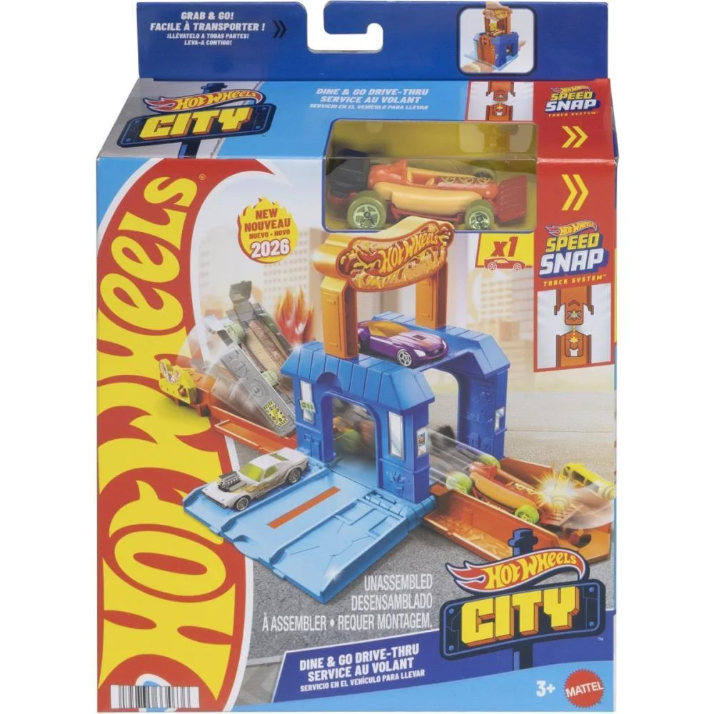 Hot Wheels Pista City Cj Surpresa (S) Mattel (Unidade) - imagem 7