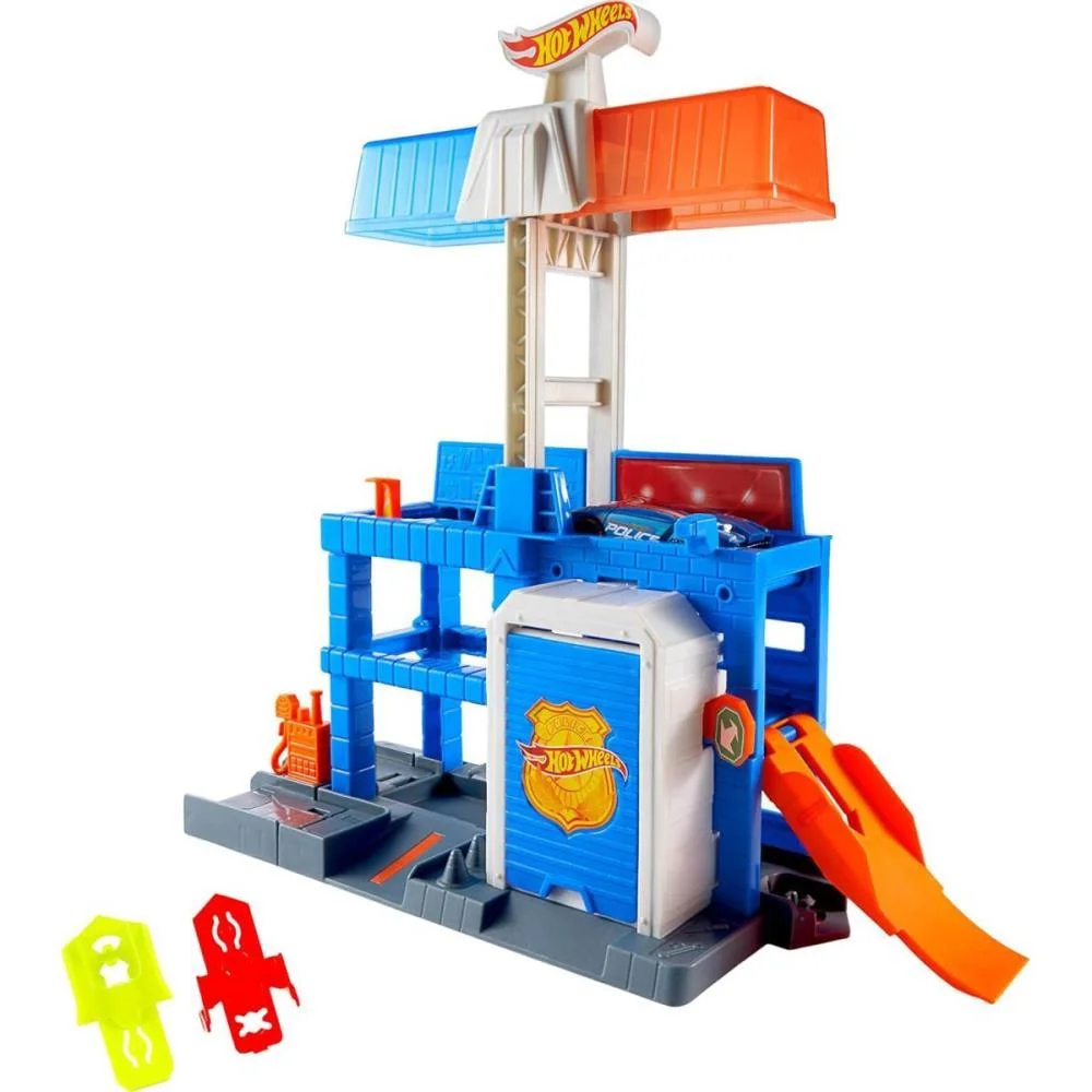Hot Wheels Pista City Downtown Torre De Policia Mattel (Unidade) - imagem 2