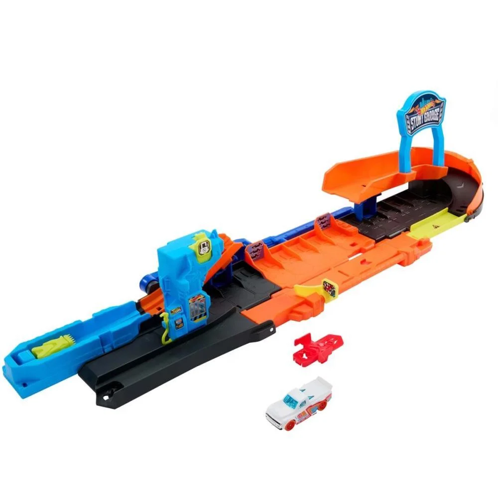 Hot Wheels Pista City Garagem De Acrobacias Mattel (Unidade) - imagem 4