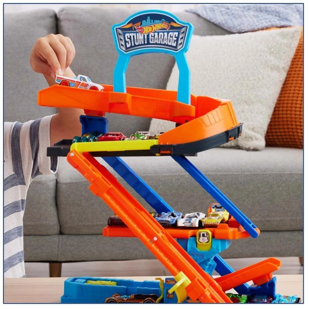 Hot Wheels Pista City Garagem De Acrobacias Mattel (Unidade) - imagem 5