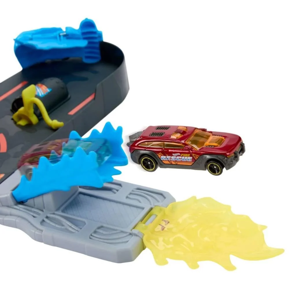 Hot Wheels Pista City Super Resgate Estaça.bombeiros Mattel (Unidade) - imagem 6