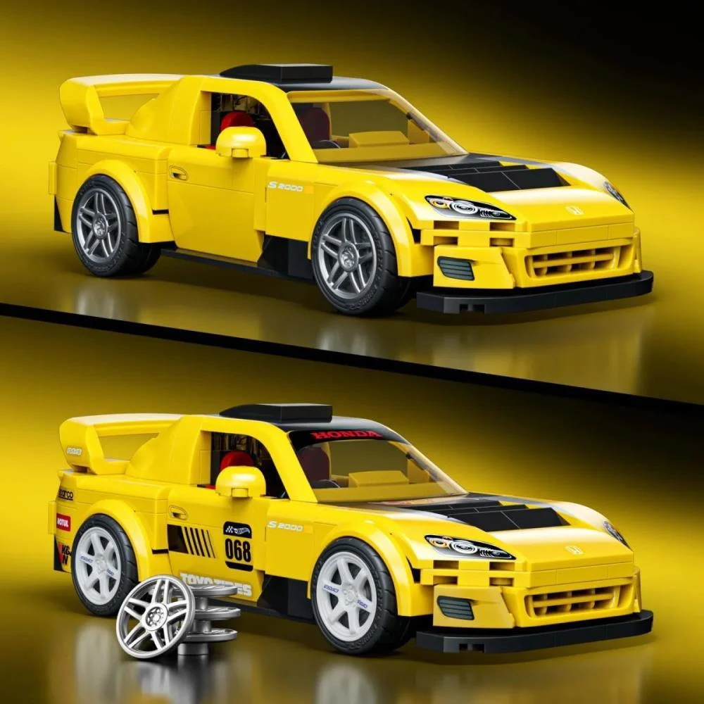 Hot Wheels Brick Shop Speed 07 Honda S2000 1:32 257P Mattel - imagem 9