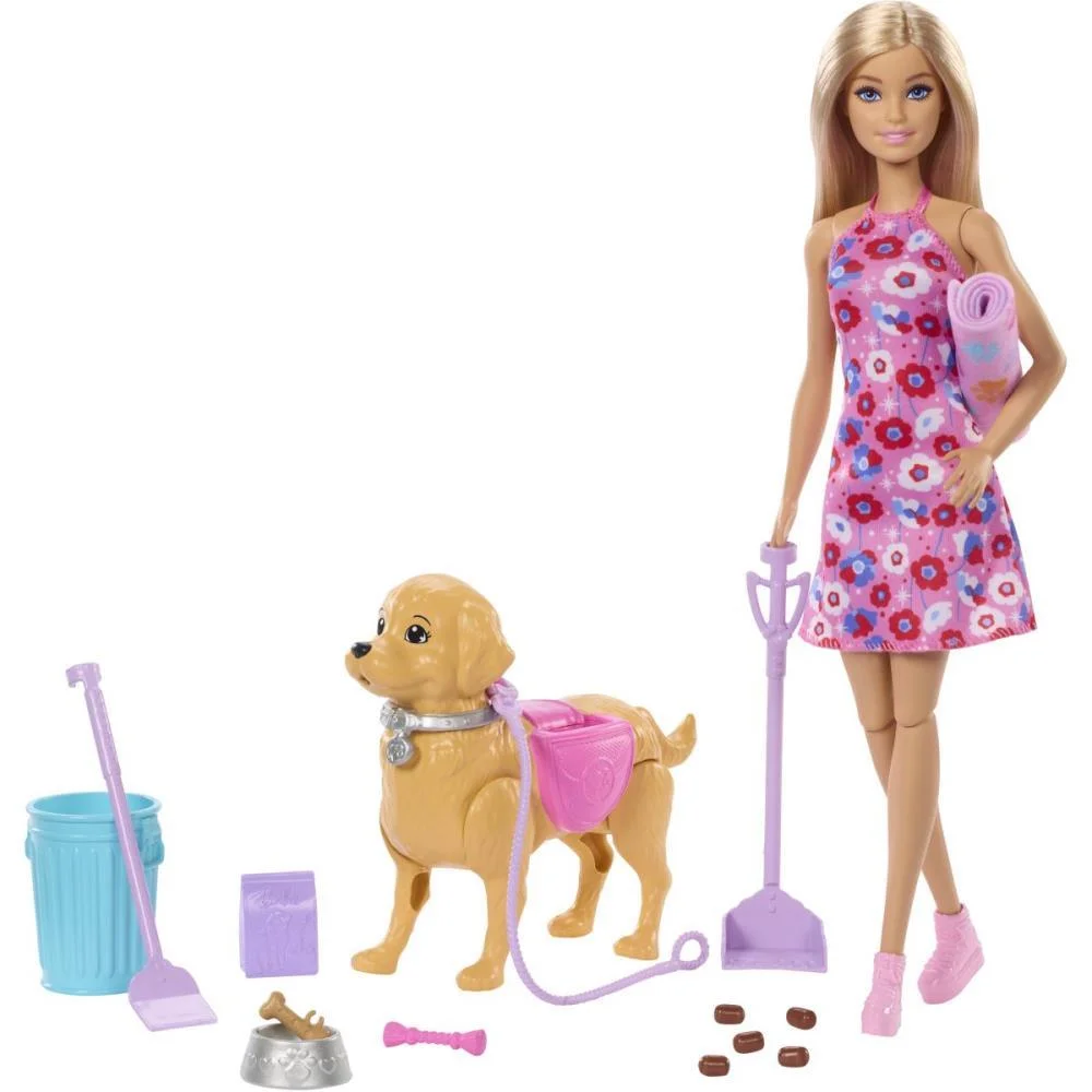 Barbie Family Malibu Passeio C/Cachorrinha Mattel (Unidade) - imagem 3