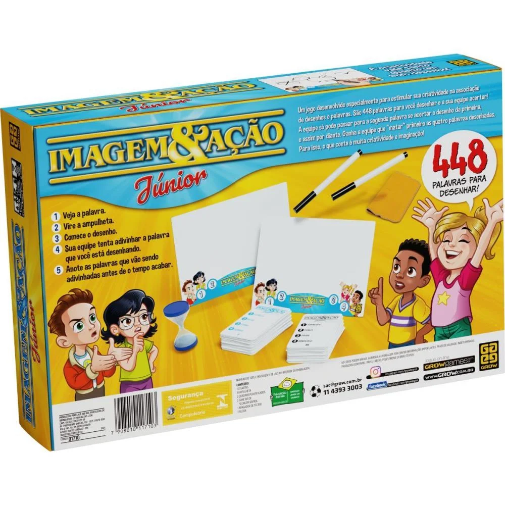Jogo De Cartas Imagem E Acao Junior Grow (Unidade) - imagem 5
