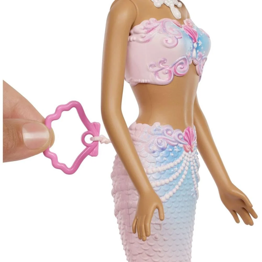 Barbie Fantasy Sereia Fantastica Com Bolhas Mattel - imagem 5