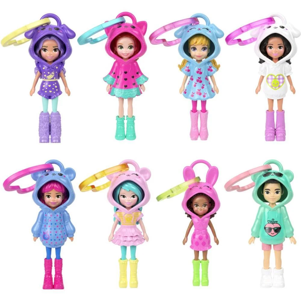 Polly Pocket Amigas De Capuz C/Chaveiro (S) Mattel - imagem 13