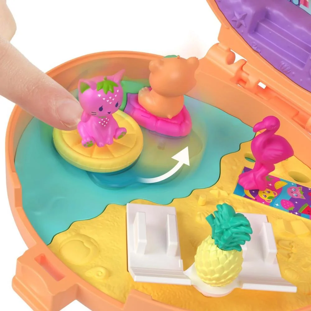 Polly Pocket Micro Conj. Ursinho De Pelucia Mattel - imagem 5
