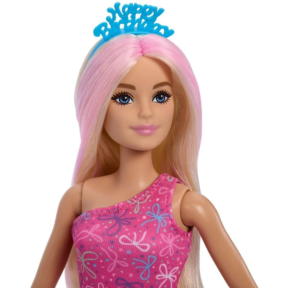 Barbie Reveal Party Unboxed Escorregador Mattel - imagem 4