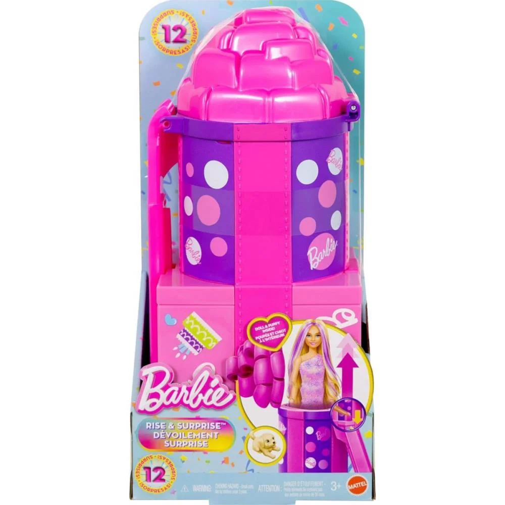 Barbie Reveal Party Unboxed Escorregador Mattel - imagem 10