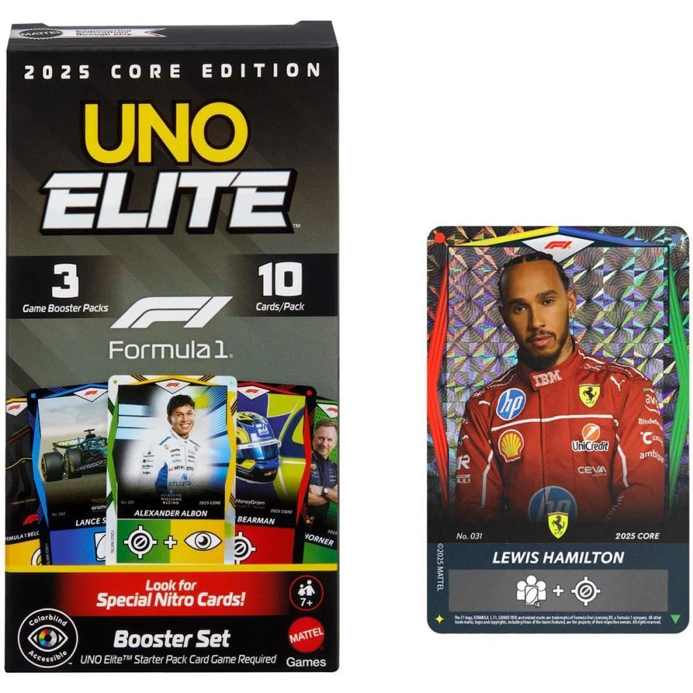 Jogo De Cartas Uno Elite F1 Extenção Adic.(S) Mattel - imagem 4