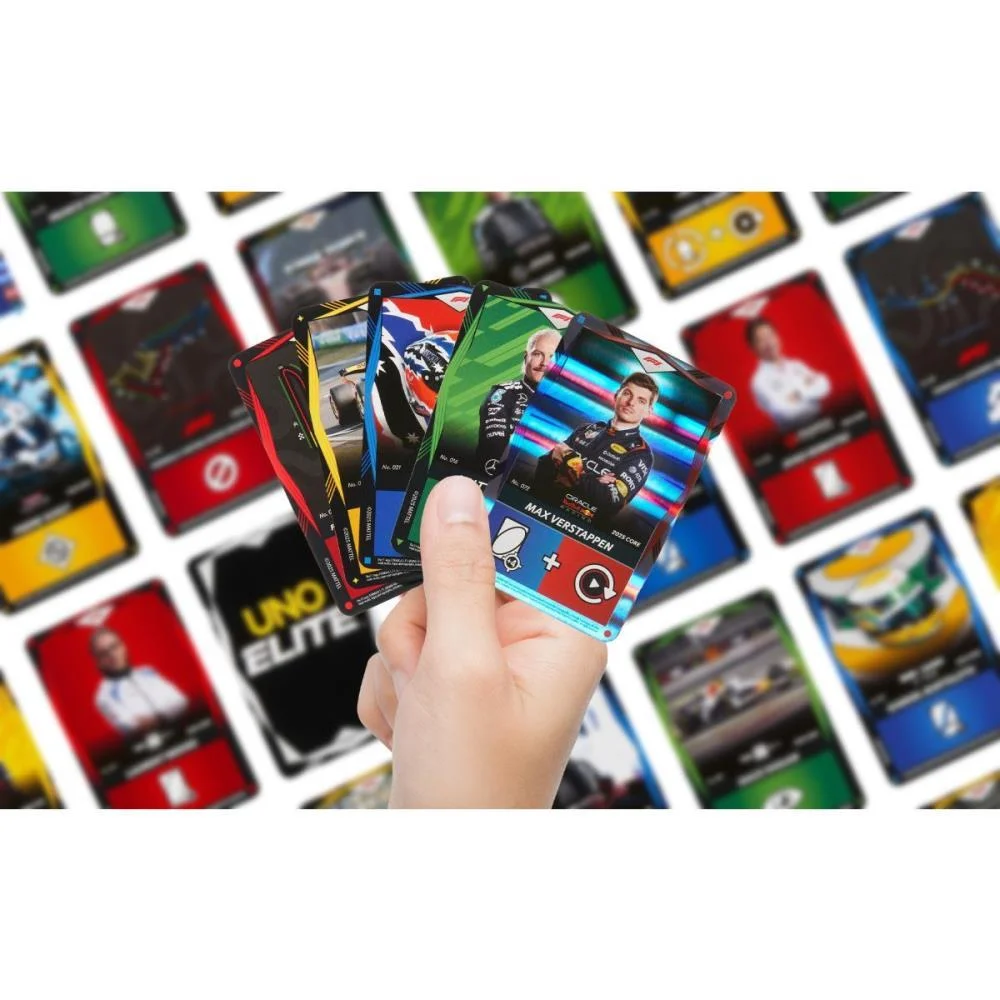 Jogo De Cartas Uno Elite F1 Kit Inicial Mattel - imagem 9