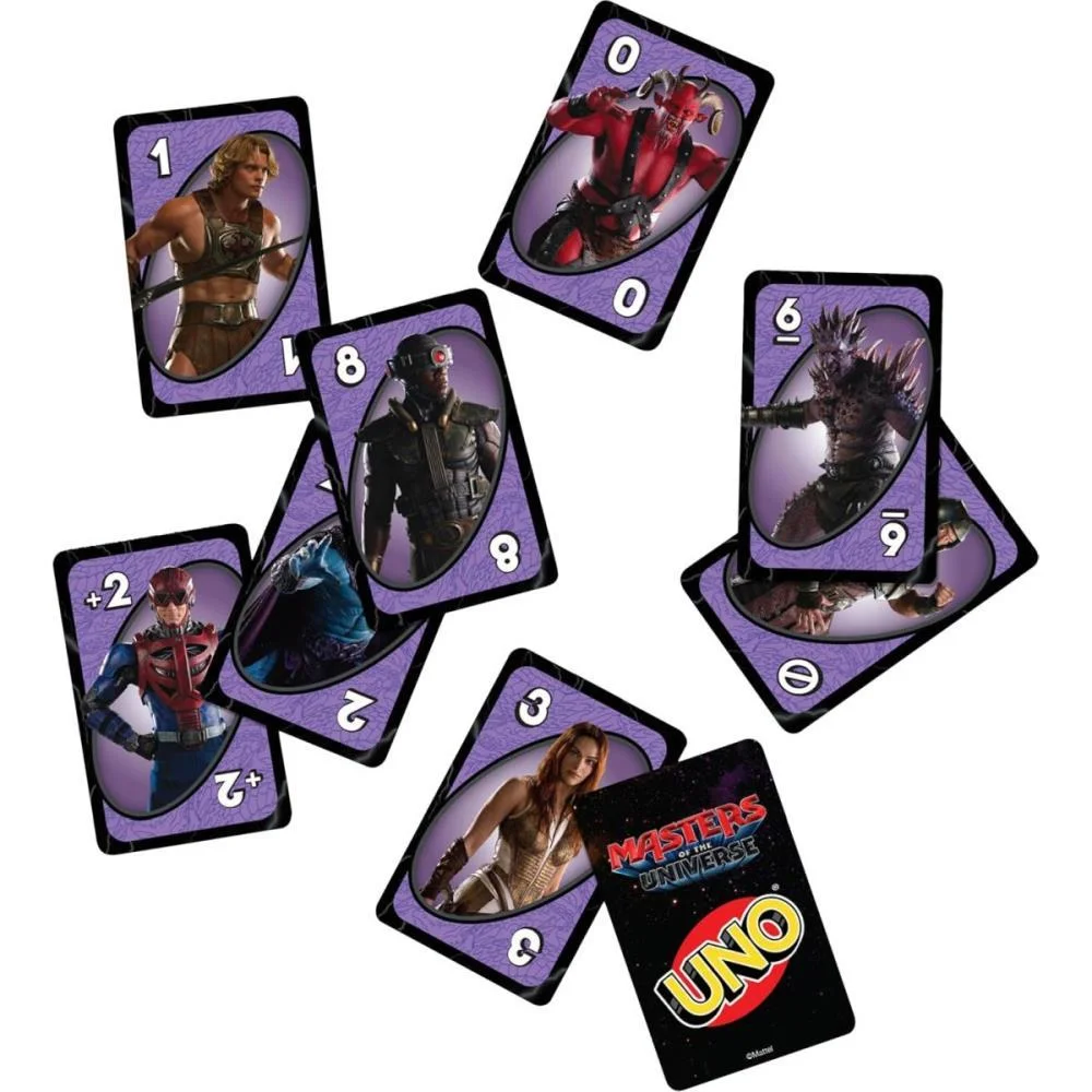 Jogo De Cartas Uno Masters Of The Universe Mattel - imagem 5