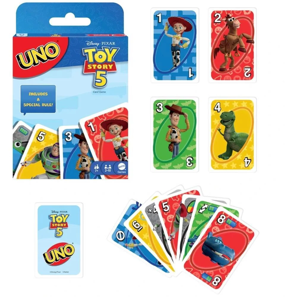 Jogo De Cartas Uno Toy Story 5 Mattel (Unidade) - imagem 2