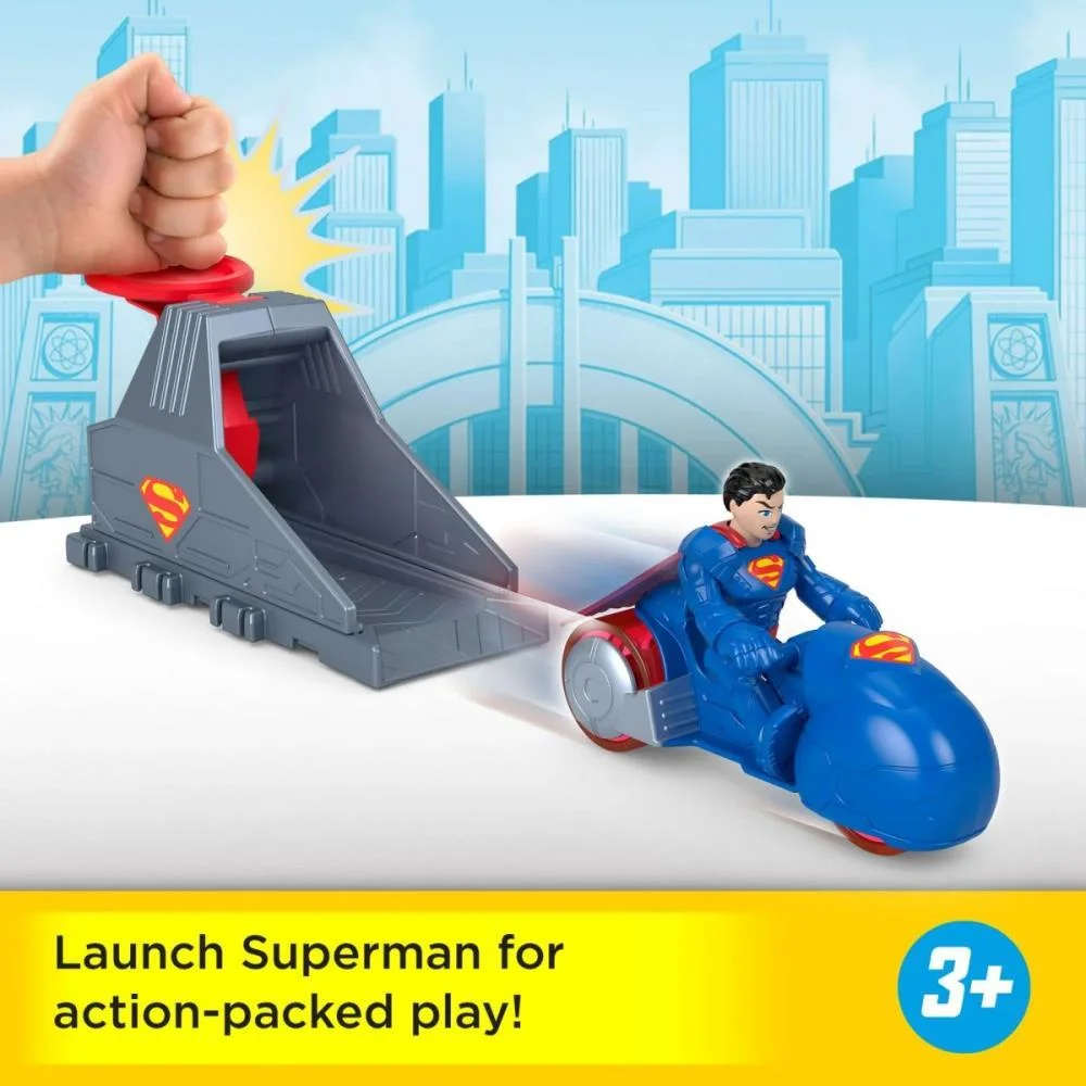 Imaginext Dcsf Lancador De Personagem (S Mattel - imagem 11