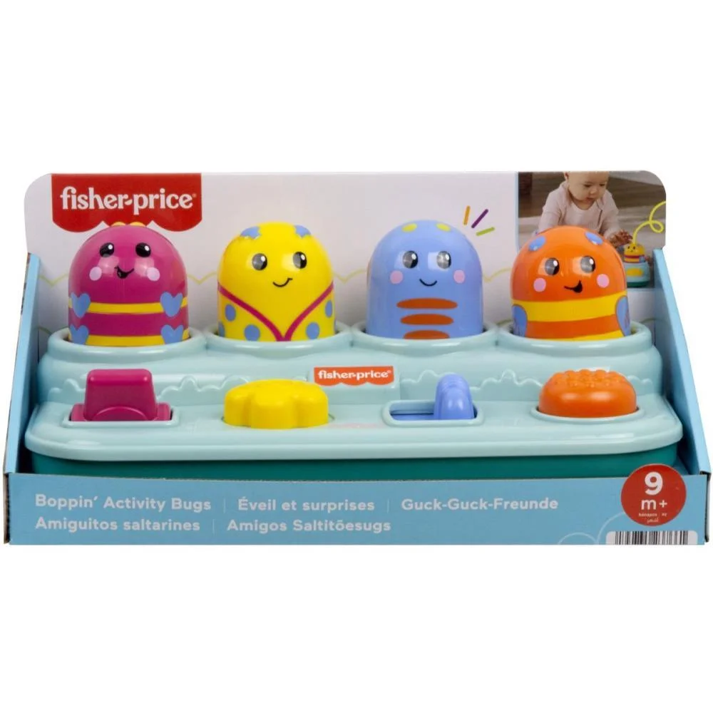 Fisher-Price Infant Boppin Ativ.insetos Pop-Up Mattel - imagem 3