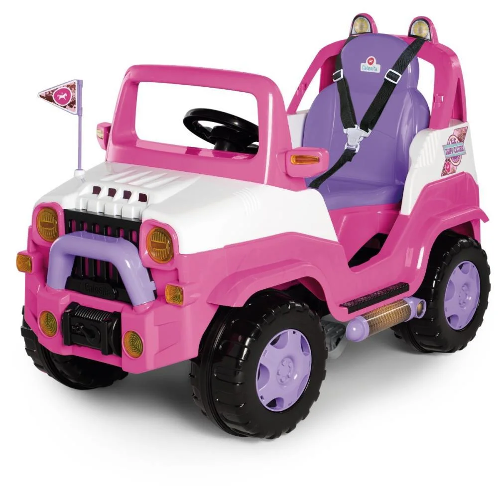 Veiculo Para Bebe Diipi Rosa C/Som 30Kg Calesita (Unidade) - imagem 5
