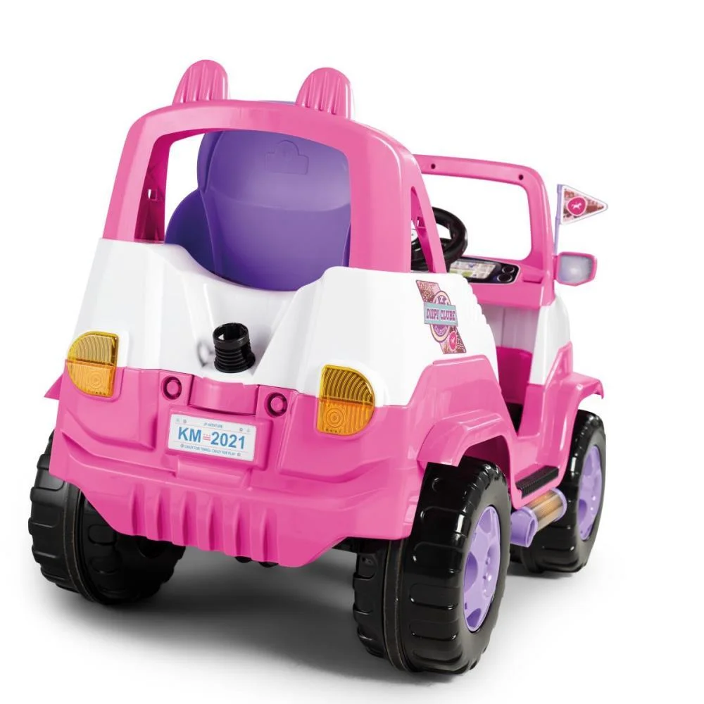 Veiculo Para Bebe Diipi Rosa C/Som 30Kg Calesita (Unidade) - imagem 7