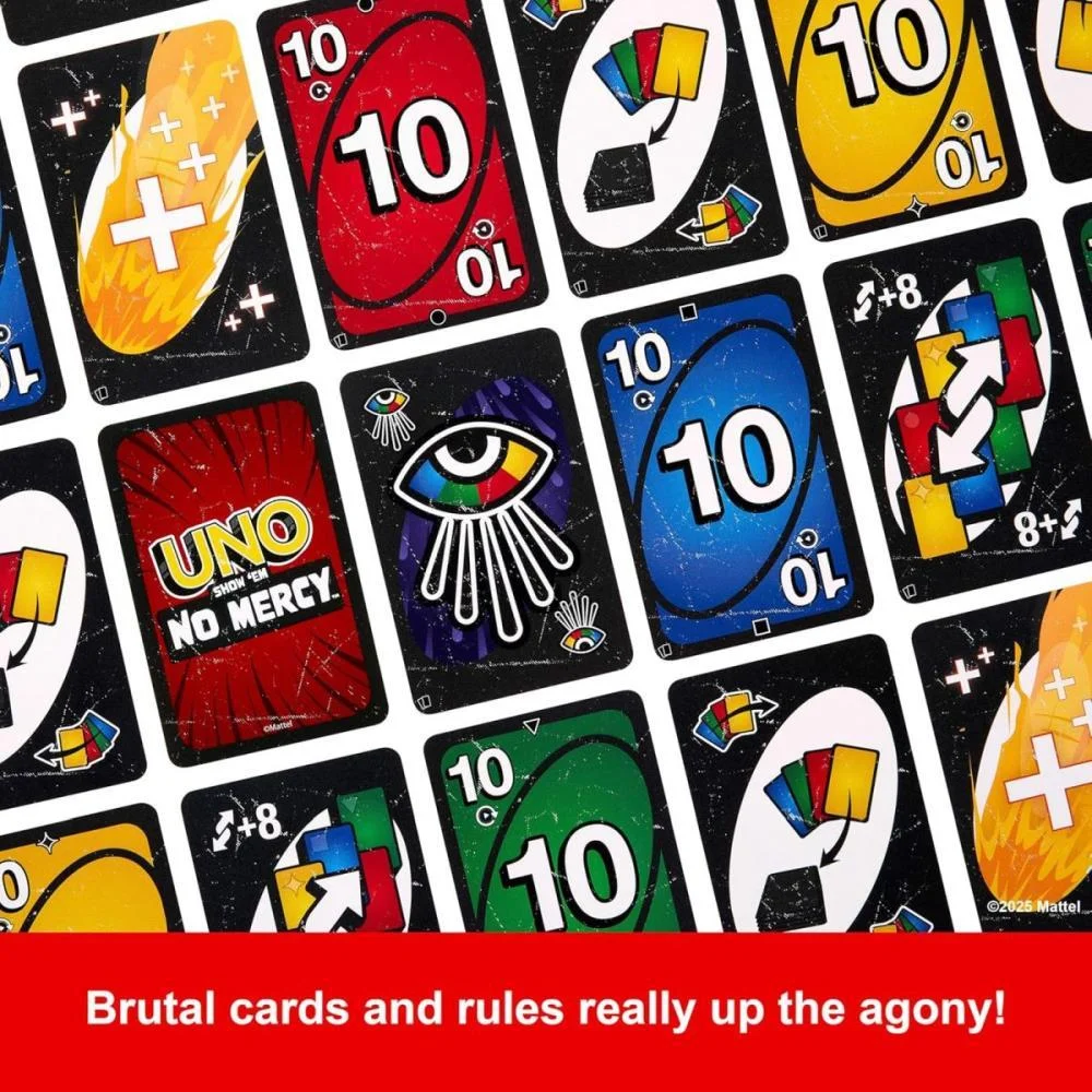 Jogo De Cartas Uno No Mercy Extencao Adic. Mattel - imagem 8