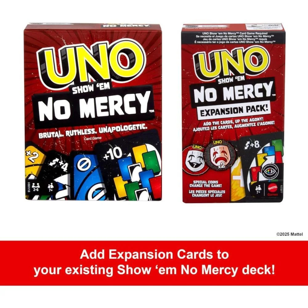 Jogo De Cartas Uno No Mercy Extencao Adic. Mattel - imagem 10
