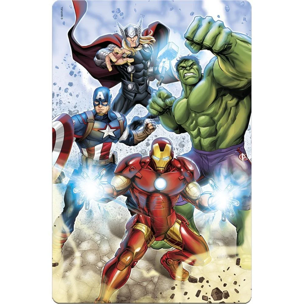Quebra-Cabeca Cartonado Os Vingadores 100Pcs Toyster (Unidade) - imagem 5