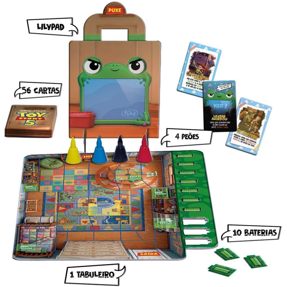 Jogo De Tabuleiro Toy Story 5 O Jogo Toyster (Unidade) - imagem 5