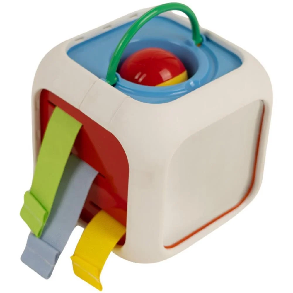 Brinquedo Para Bebe Cubo De Atividades 6 Em 1 Ggb Plast - imagem 2