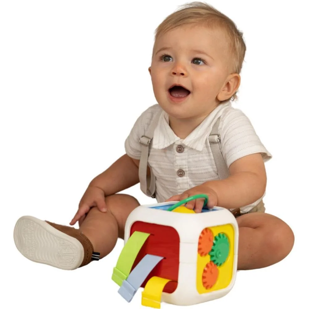Brinquedo Para Bebe Cubo De Atividades 6 Em 1 Ggb Plast - imagem 3